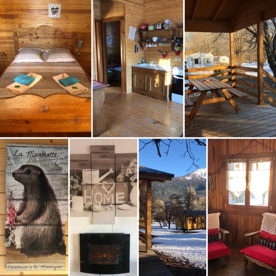 Camping, Hotel De Plein Air Les Cariamas Шатору-лез-Альп Экстерьер фото